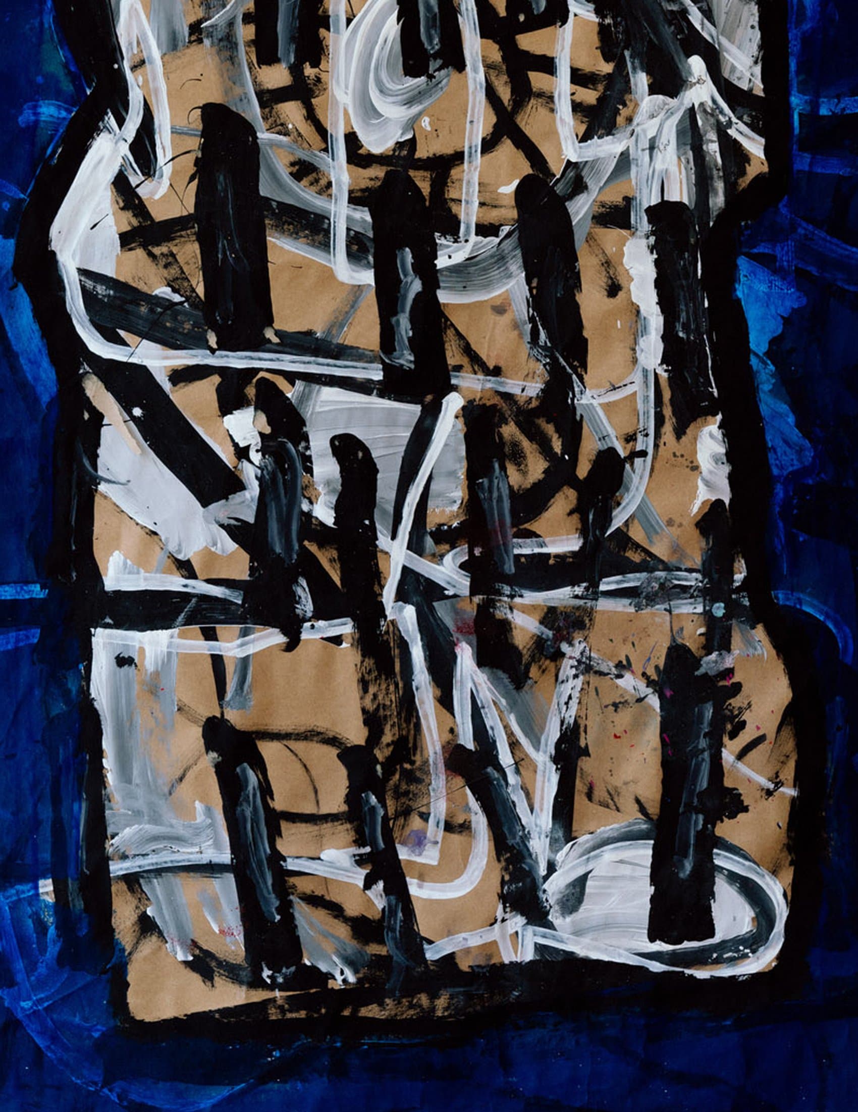 The witness in blue